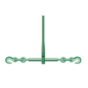 cadenas y ligadores para vehículos cerrados