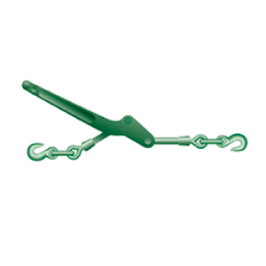 cadenas y ligadores para vehículos cerrados 